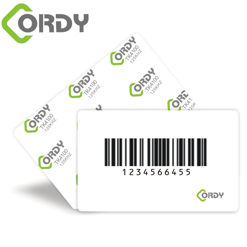 RFIDデュアルカードバーコードカード