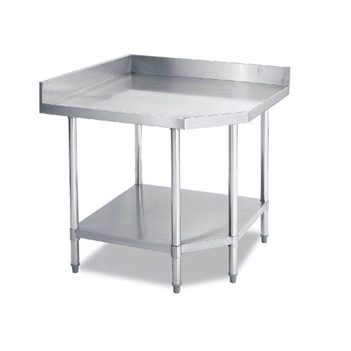 最高品質の商業用2層ステンレス鋼キッチン作業台