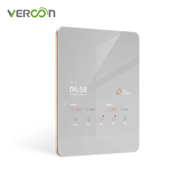 モニター付きVercon10.1インチスマートホームセキュリティミラー