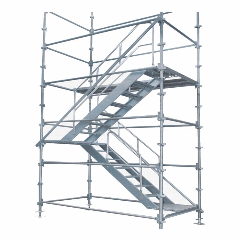 Kwistageシステム足場用の1.5m溶融亜鉛めっき鋼製階段