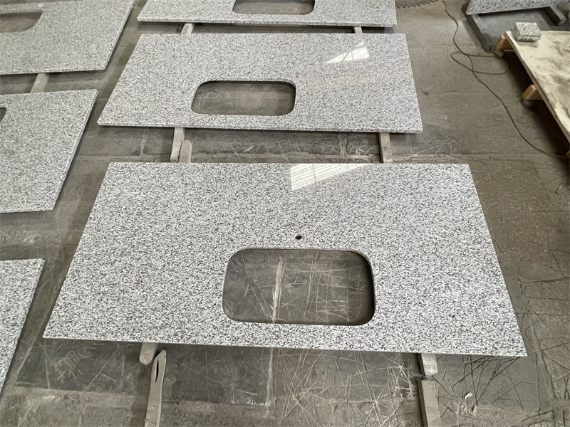 Light Grey Granite Countertop 