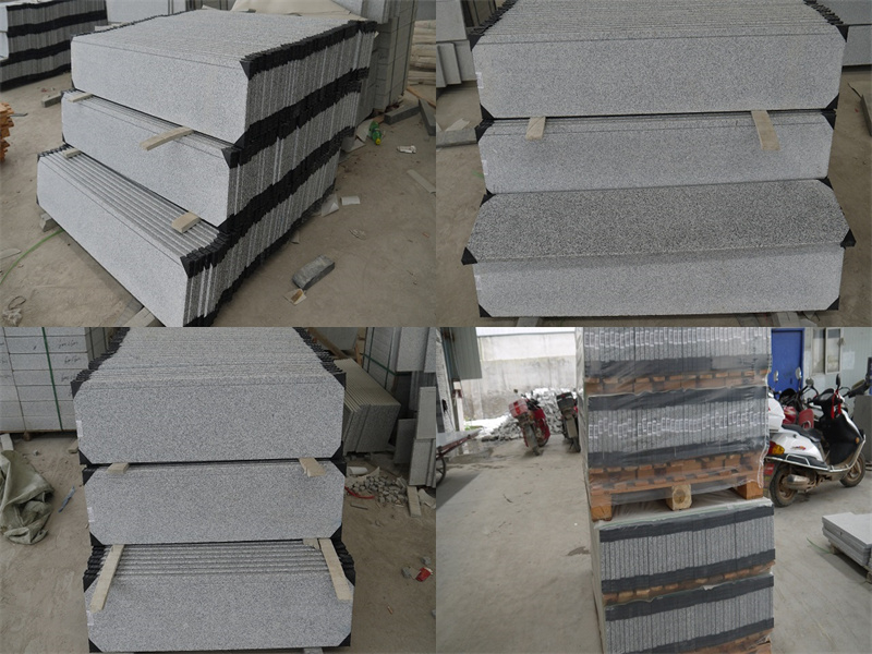 Light Grey Granite Step Stairs