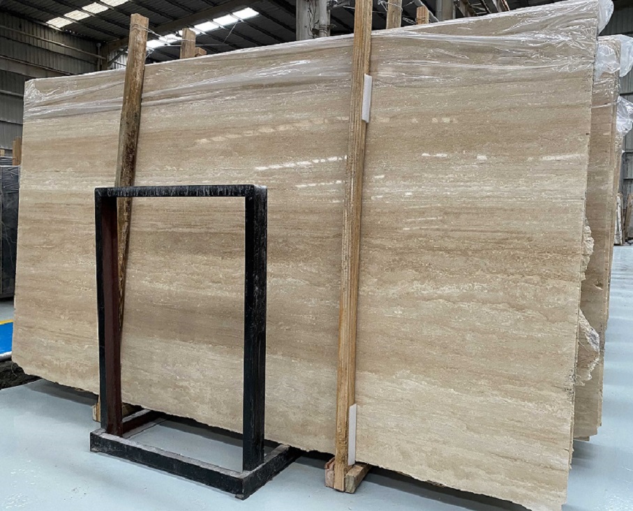 Roman Travertine marble slabs