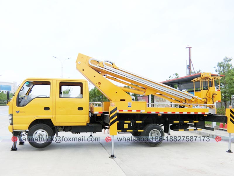 ISUZU 21M Telescopic Aerial Platform Truck-Side