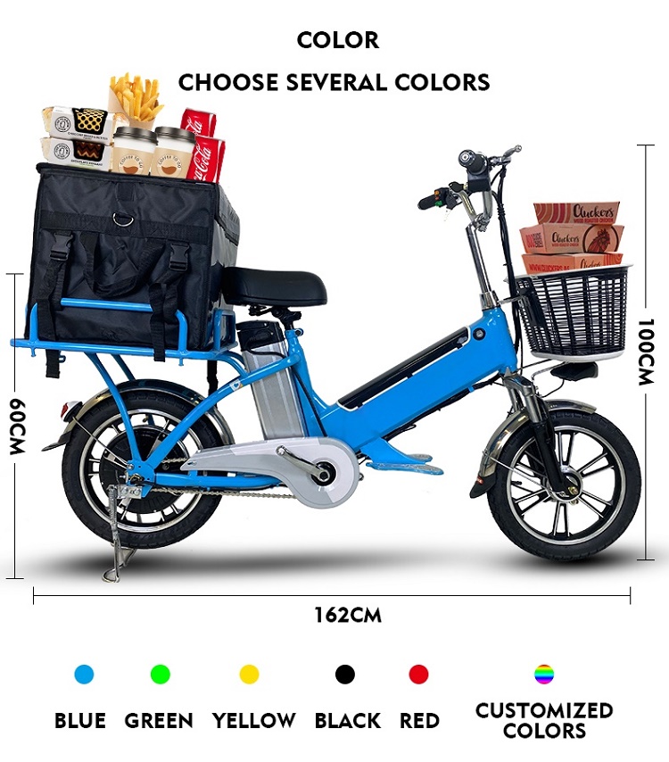 Long Range Electric Delivery Bike