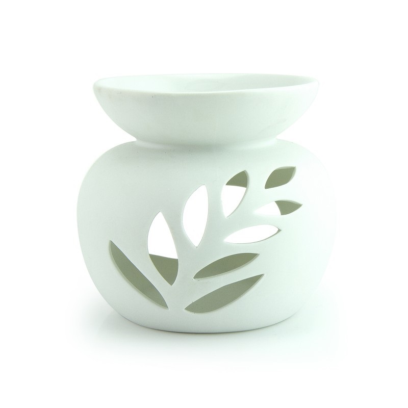 Green leaf wax burner