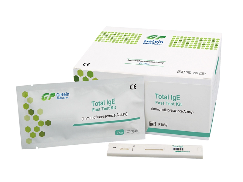 Total IgE Fast Test Kit（免疫蛍光アッセイ）