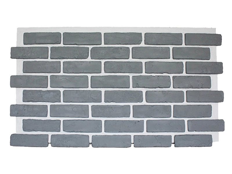 灰色の簡単なインストールフェイクレンガの壁パネル