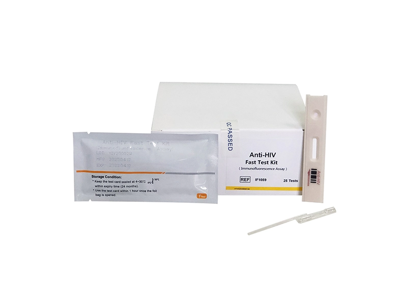 Anti-HIV Fast Test Kit（Immunofluorescence Assay）