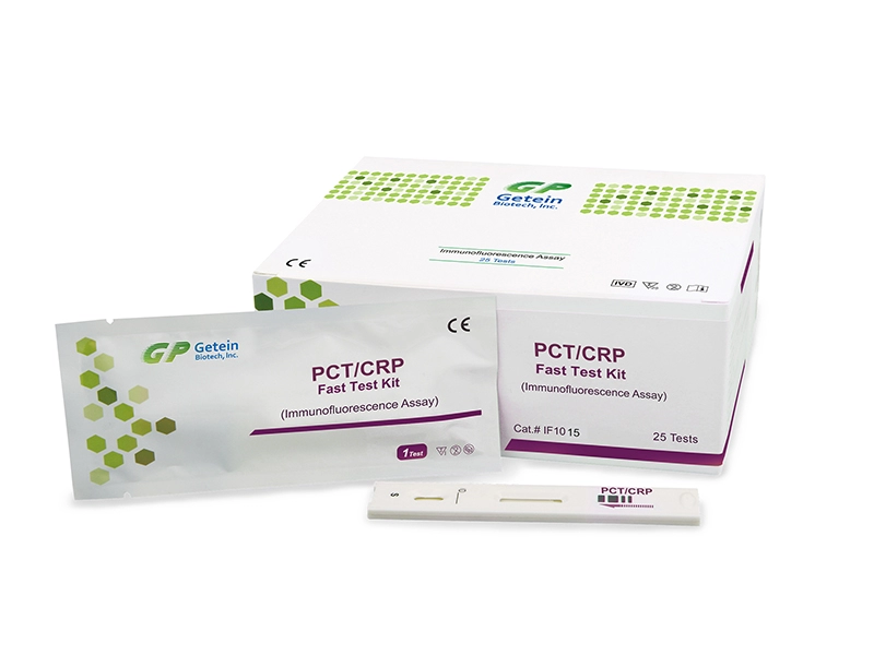 PCT / CRP高速テストキット（蛍光抗体法アッセイ）