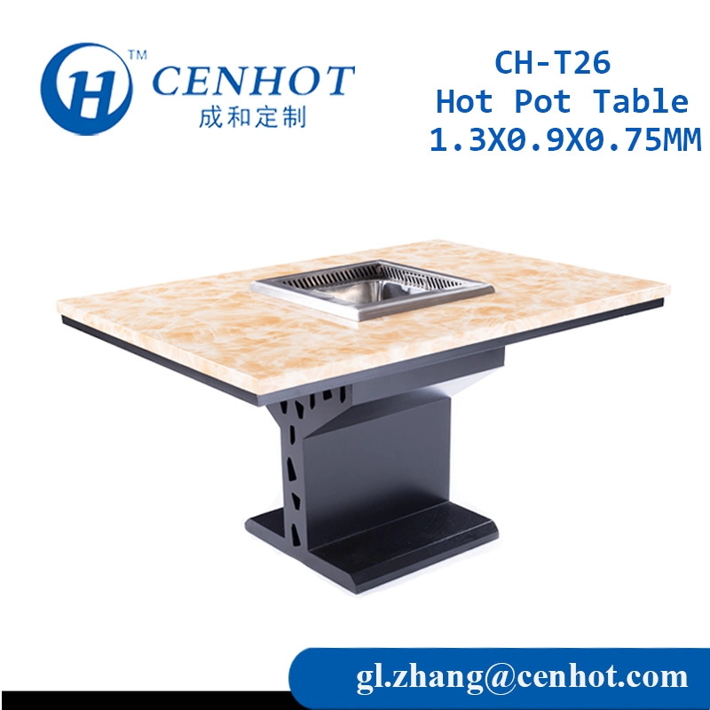 販売のためのレストランのための商業鍋テーブル中国のサプライヤー-CENHOT