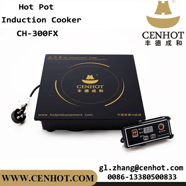 CENHOTワイヤーコントロール埋め込み型鍋誘導調理器レストラン用