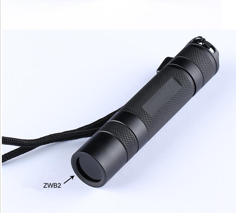 Black UV Flashlight 365nm