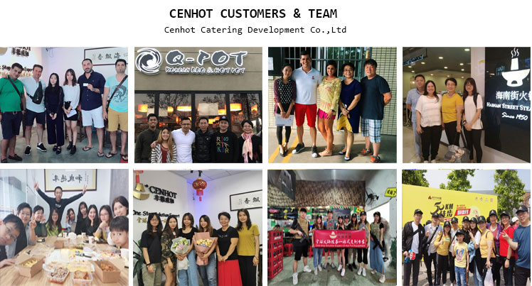 CENHOT の顧客とチーム