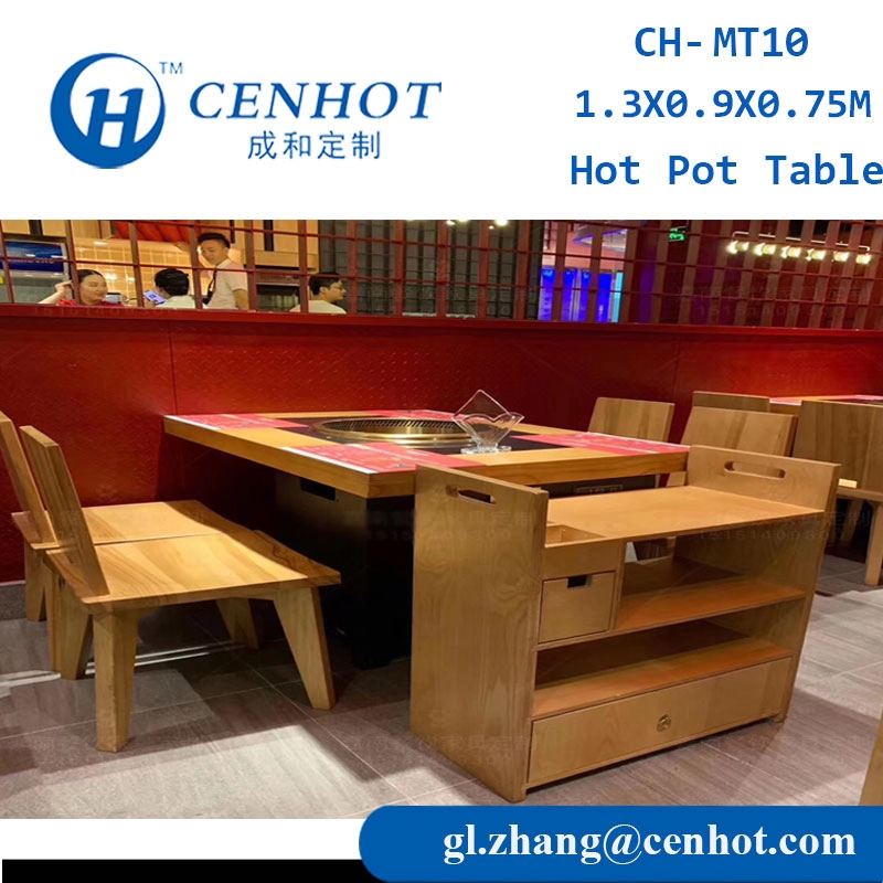 Haidilao レストラン商業鍋テーブルと椅子家具中国 CH-MT10 - CENHOT のような