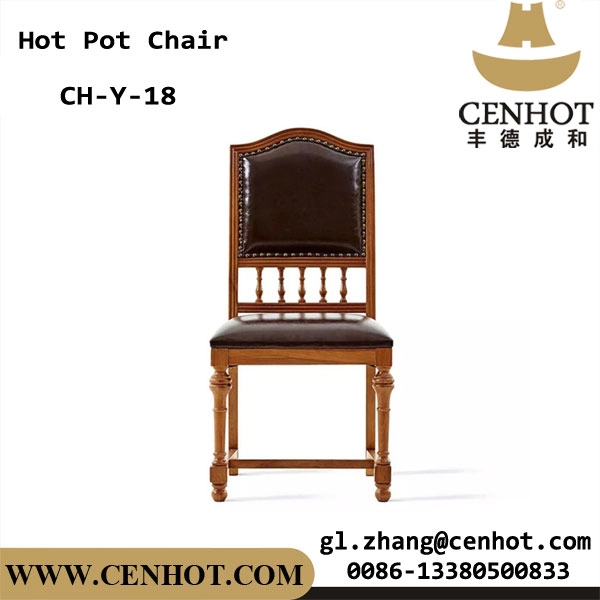 販売のためのCENHOT高品質の木製鍋レストランの椅子
