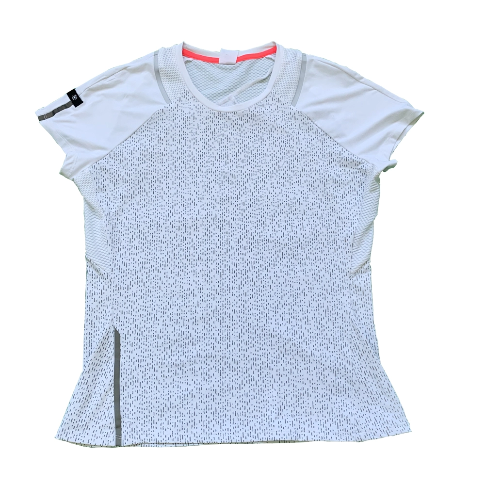 女性アスレチックランニング半袖シャツ