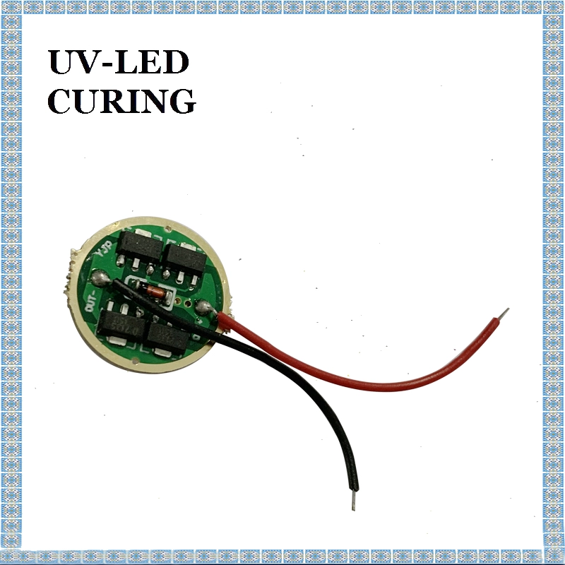 UV懐中電灯ドライバーボード17mm7135*4ICシングル調光回路基板