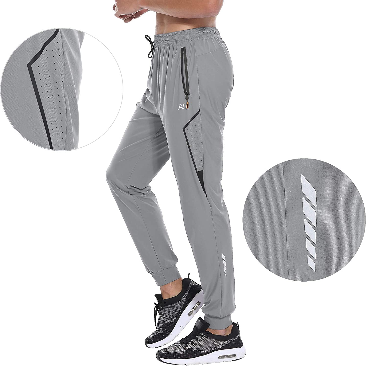 Sweatpants with Zipper Pockets