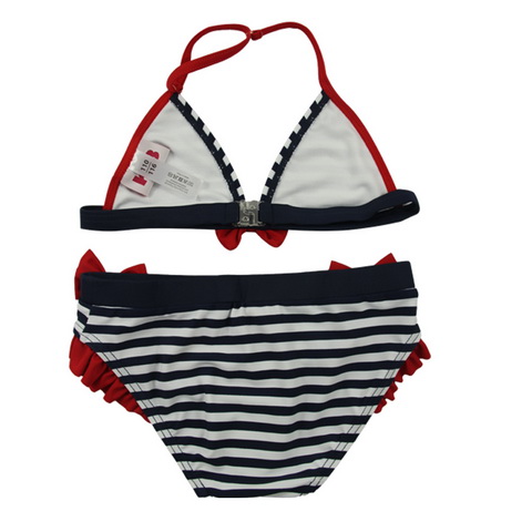 Little girls halter bikini swimwear