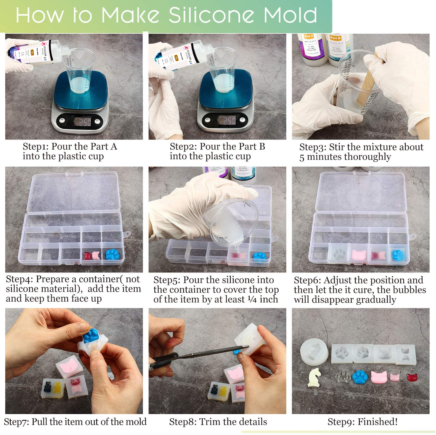 silicone rubber mold making