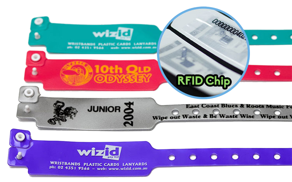 Icode Rfid Vinyl Wristband 