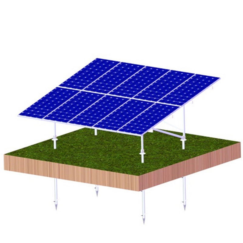 Nブラケットアルミ設置ソーラーグラウンド構造