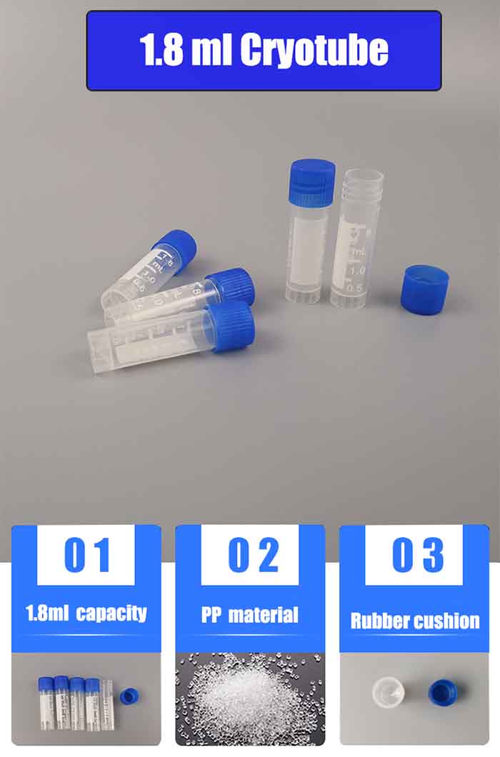 Laboratory Sterile Cryotube