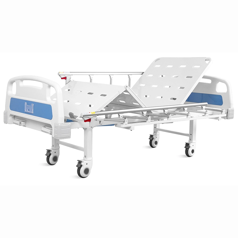 HC-B0062クランク2機能マニュアル金属看護病院用ベッド