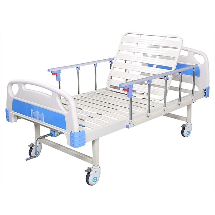 患者のための快適なシングルクランク手動病院用ベッド