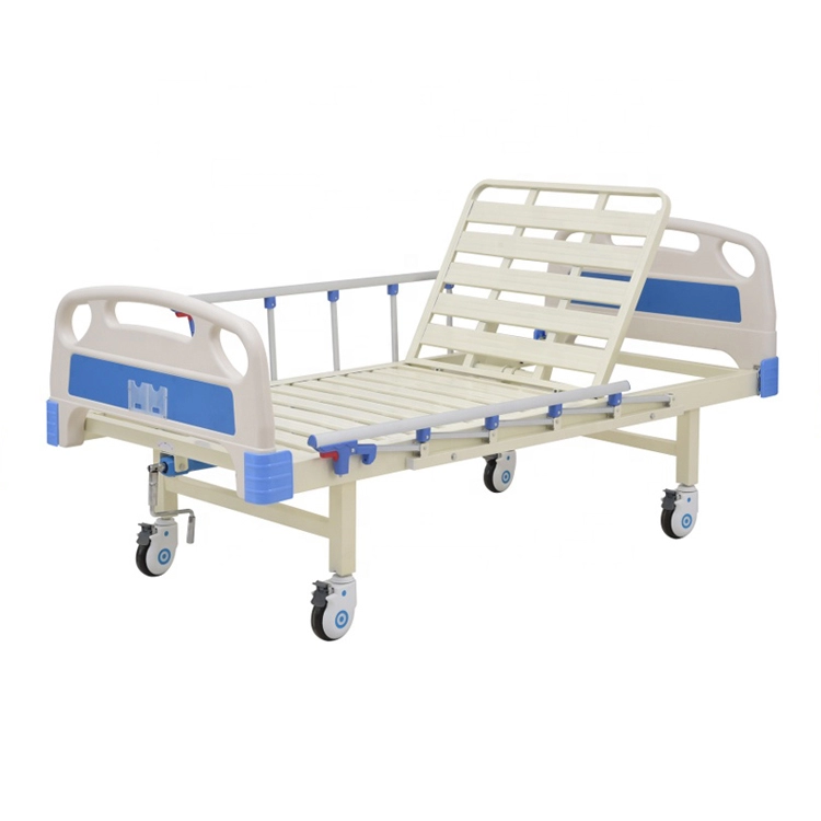 HC-B007セミファウラーエポキシコーティング1クランク手動病院用ベッド
