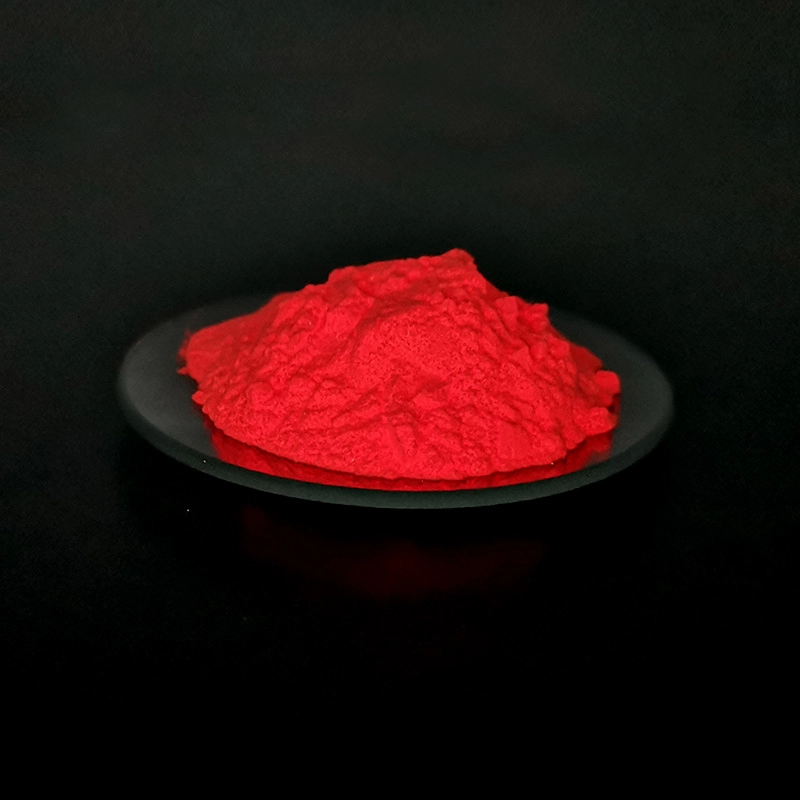 プラスチック射出成形用の硫化亜鉛赤色フォトルミネッセンス発光顔料