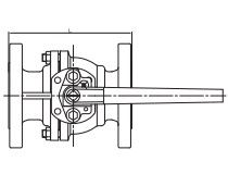 ball valve flange end