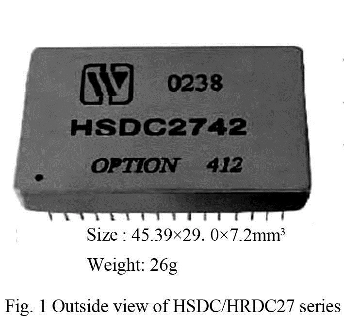 レゾルバからデジタルコンバーター（HSDC / HRDC27シリーズ）