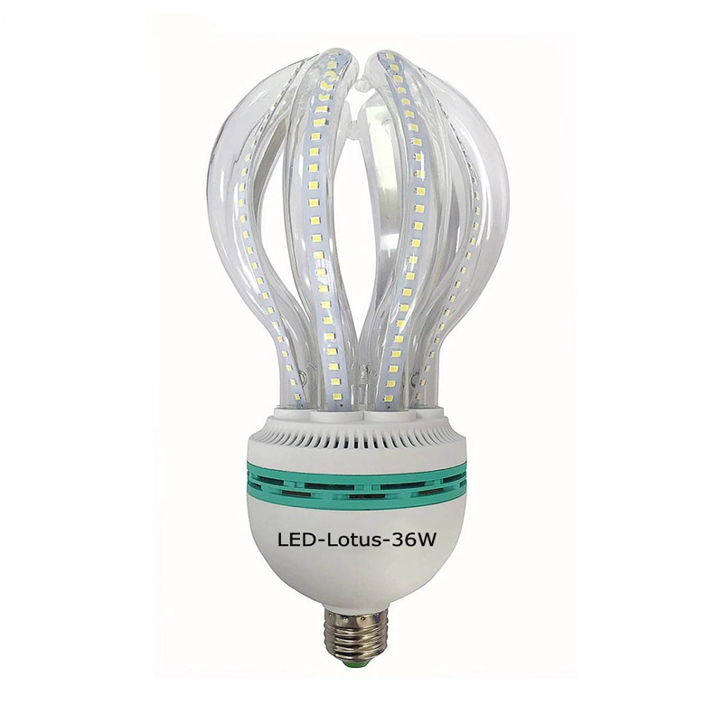 E27白色LEDコーン電球ロータス36W