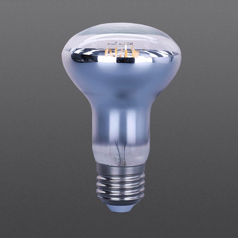 LEDフィラメント電球R63は効果を反映します