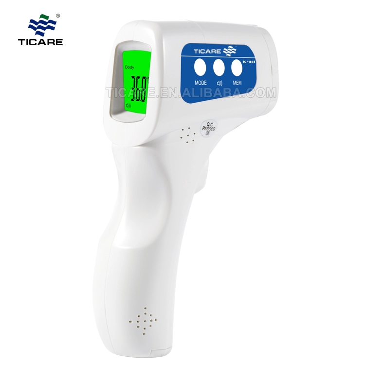 赤ちゃんや大人の使用に適した医療用デジタル赤外線額皮膚温度計