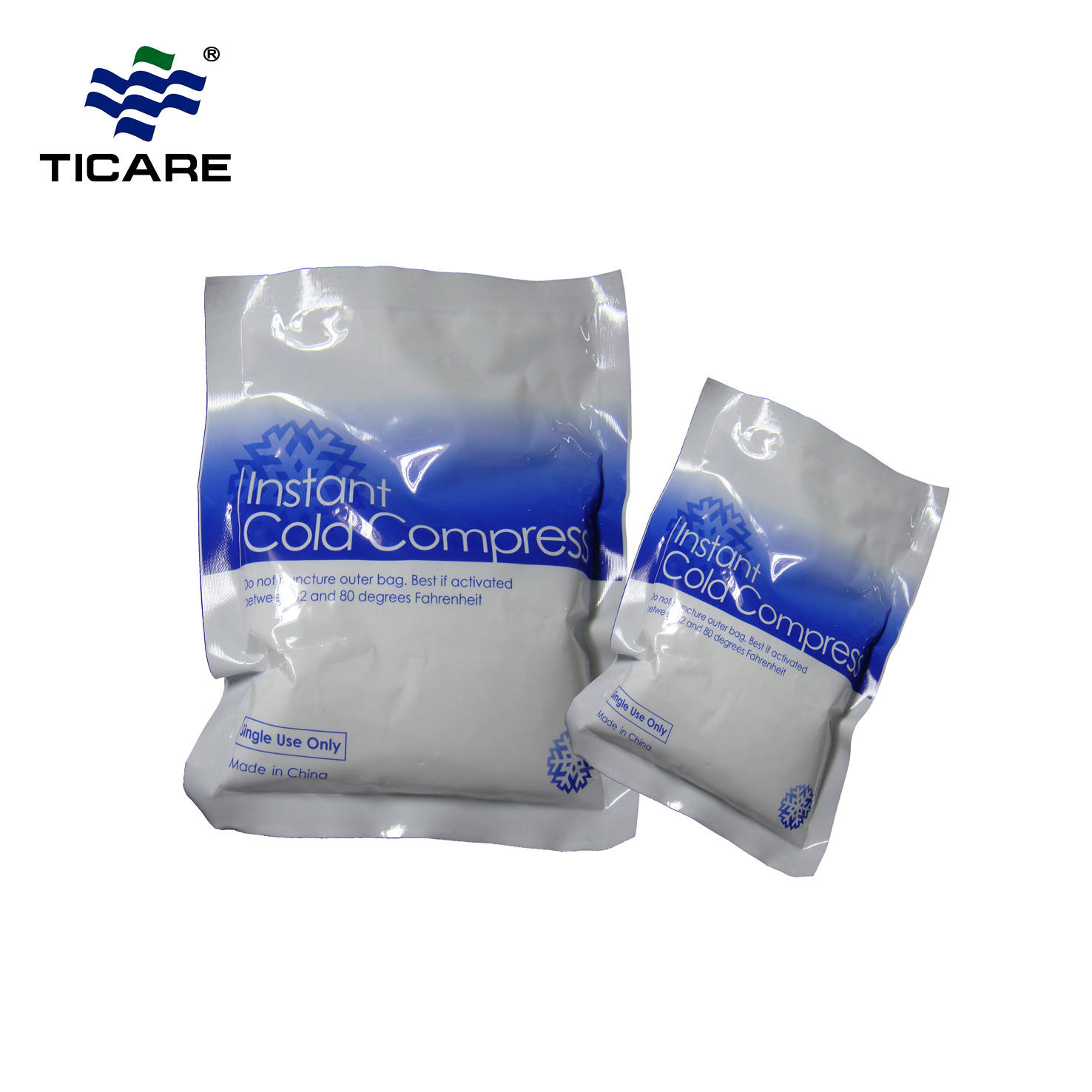 Disposable Instant Hot Compress pack bag