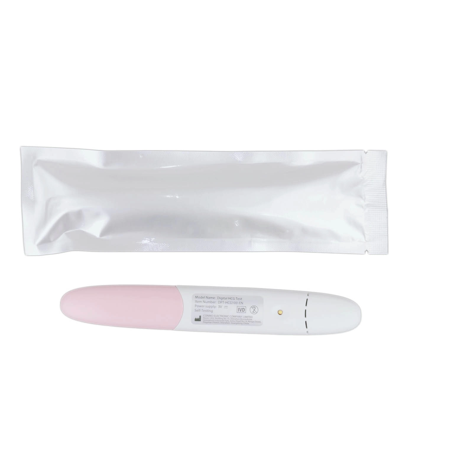 カスタムロゴの電子妊娠検査ペンと家庭での尿妊娠検査