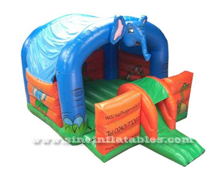 広州のインフレータブルからの屋外パーティーのための子供たちに人気の象のインフレータブルバウンスハウス