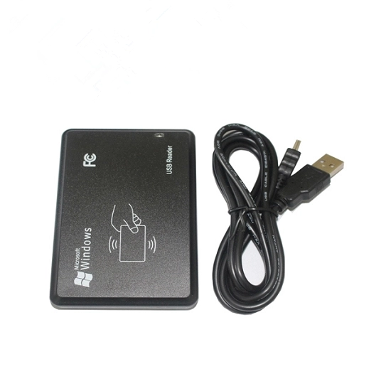 125KHZ USB/RS232 インターフェース LF RFID スマート ID カードリーダー