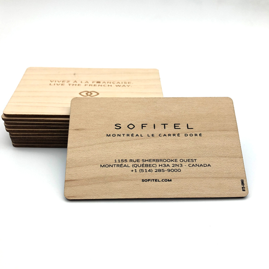 RFID木製カード
