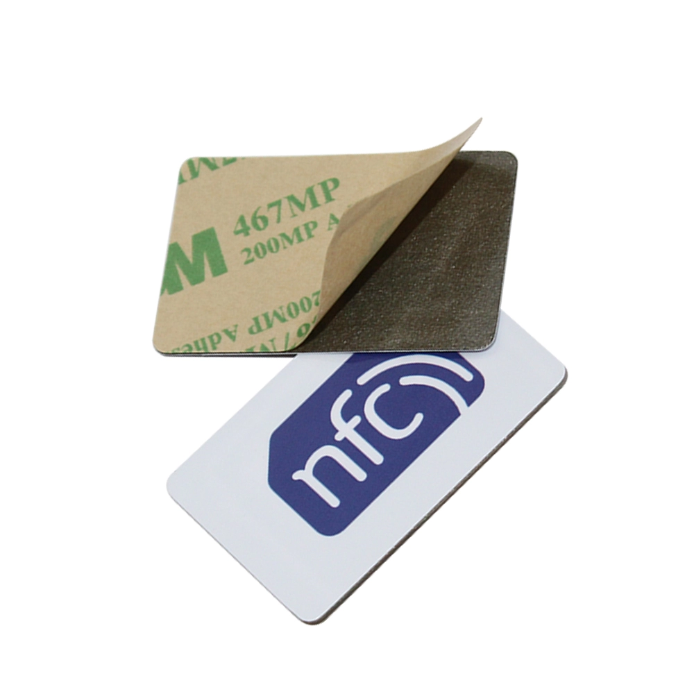 HF粘着剤 アンチメタル NFC PVC ハードコインタグ