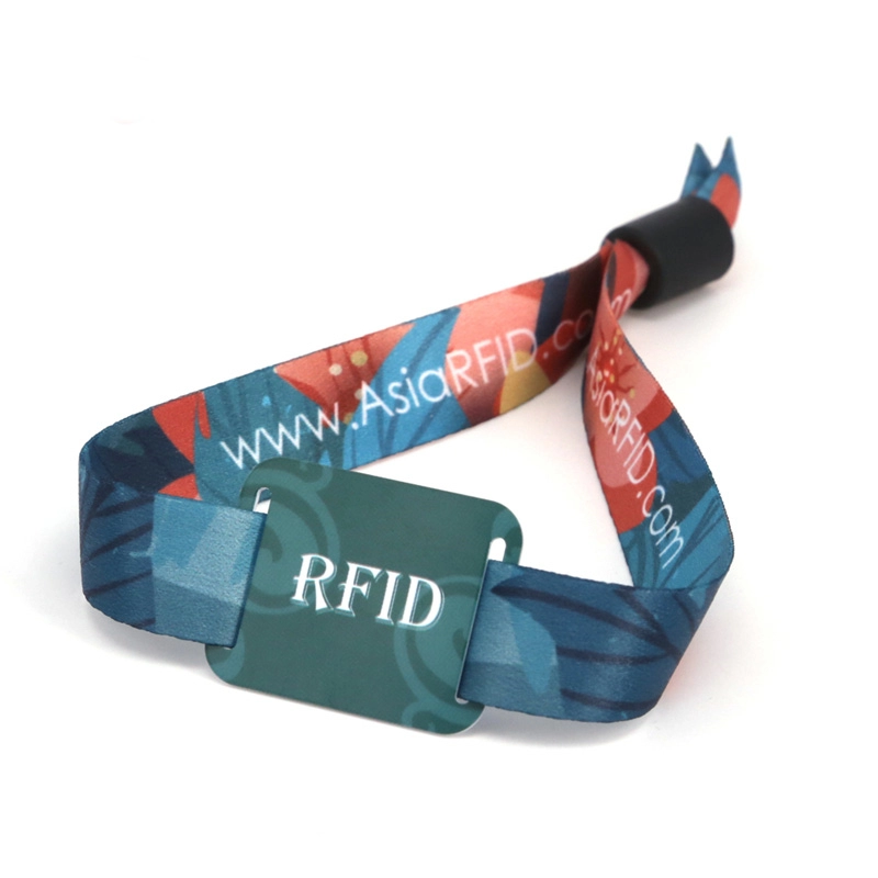 イベント用のNtag213 RFID織ブレスレットリストバンド識別