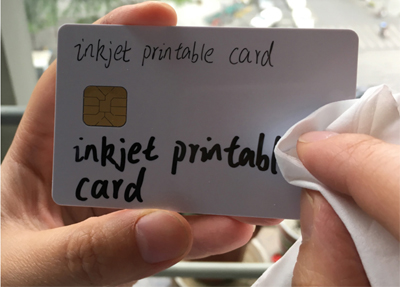 CR80 クレジットカードサイズインクジェット印刷可能書き換え型ICカード