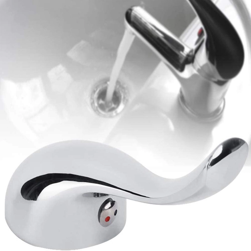 キッチンタップハンドルレバー、浴室亜鉛合金温冷水タップ蛇口ハンドル交換用40 mmバルブコア