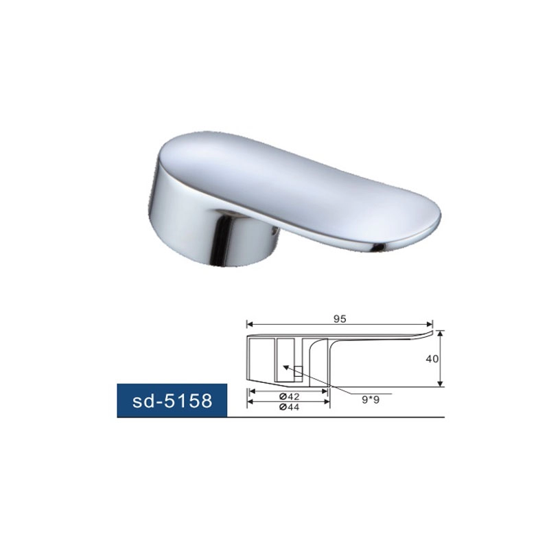シャワー、バスルーム、キッチン洗面台の蛇口用の交換用ハンドルレバー 35mm
