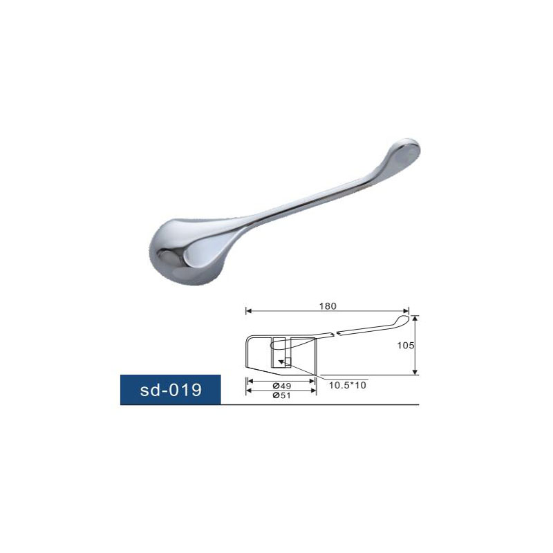 バスルームまたはキッチン用の蛇口クローム用40mmシングルレバーハンドル