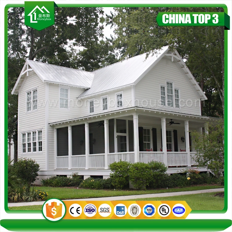 中国の新しい人気の竹プレハブ木造ヴィラプレハブ住宅