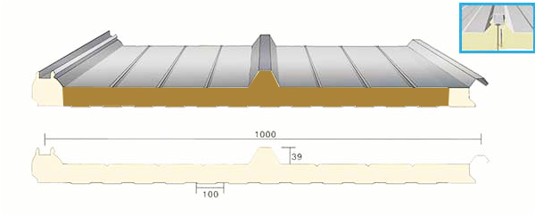 断熱屋根パネル型式タイプ